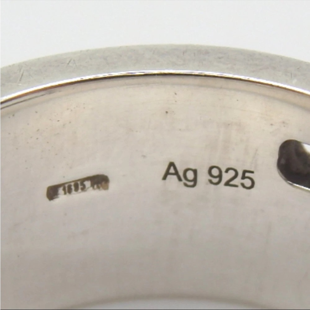Gucci Silver Men's Ring - Picture 3 of 4
